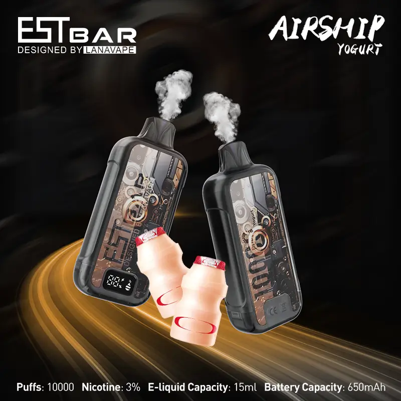 LANA AIRSHIP 10000 puffs YOGURT flavor disposable vape Canada