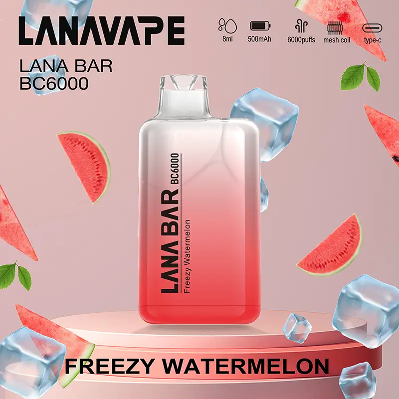LANA BC FREEZY WATERMELON Disposable Vape | Canada