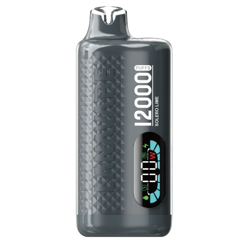 LANA FIZZ SOLERO LIME disposable vape 12000 puffs device