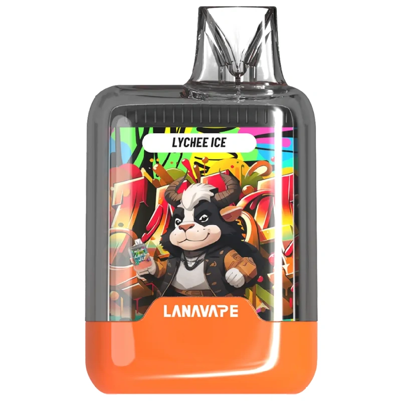 LANA JOY LYCHEE ICE disposable vape 900 puffs device