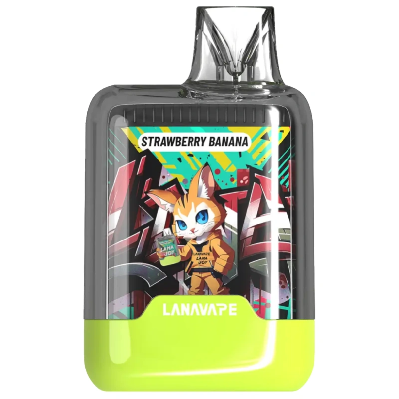 LANA JOY STRAWBERRY BANANA disposable vape 900 puffs device