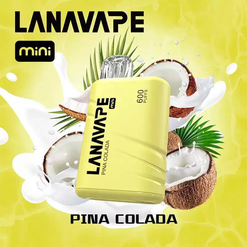 LANA MINI Pina Colada disposable vape 600 puffs device