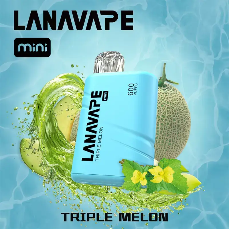 LANA MINI Triple Melon disposable vape 600 puffs device