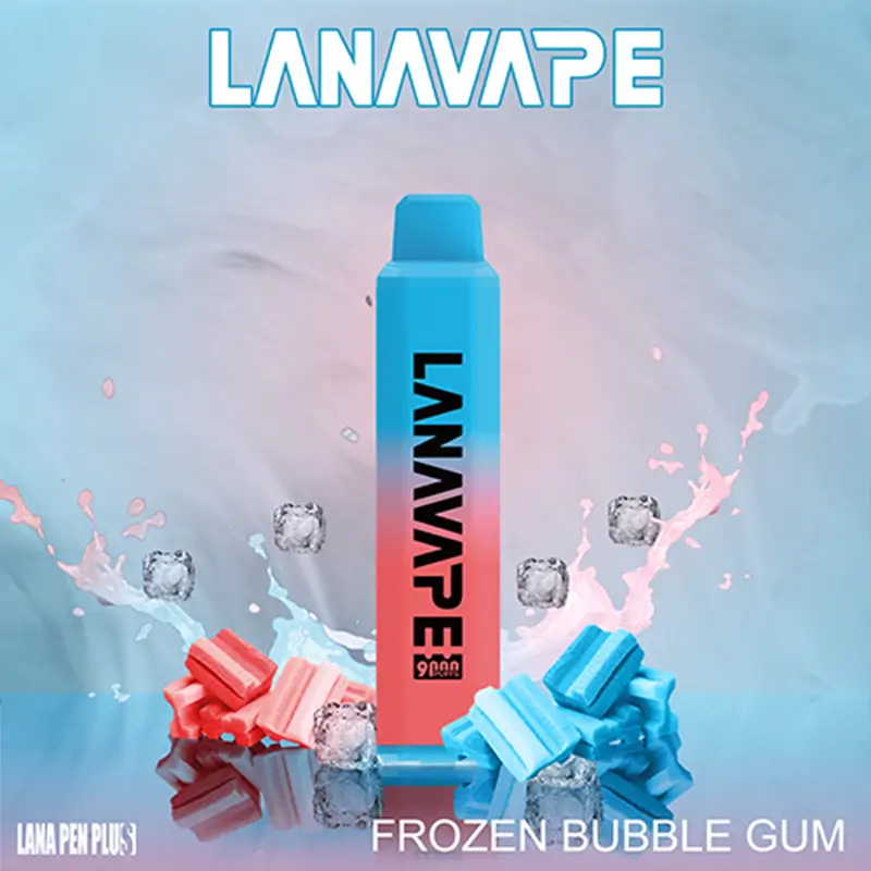 LANA PEN PLUS FROZEN BUBBLE GUM disposable vape 9000 puffs device