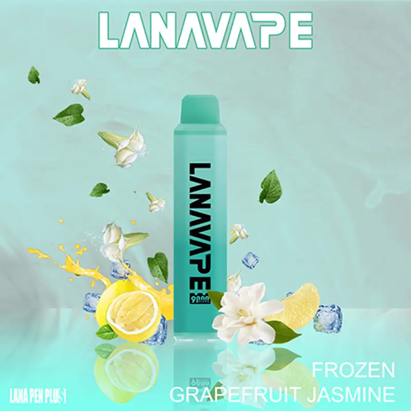 LANA PEN PLUS FROZEN GRAPEFRUT JASMINE disposable vape 9000 puffs device