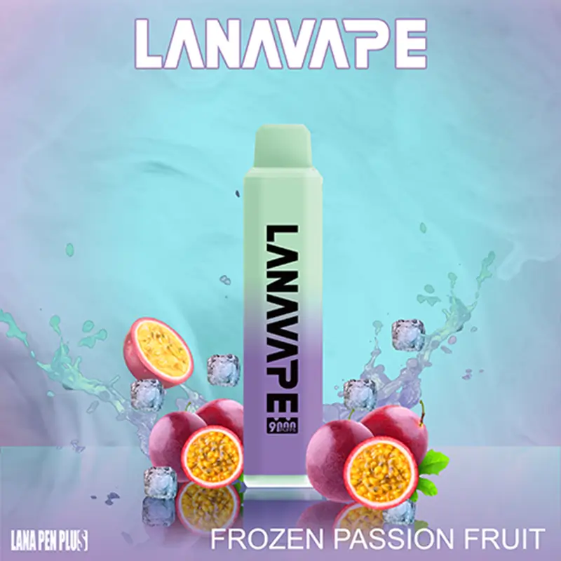 LANA PEN PLUS FROZEN PASSION FRUIT disposable vape 9000 puffs device