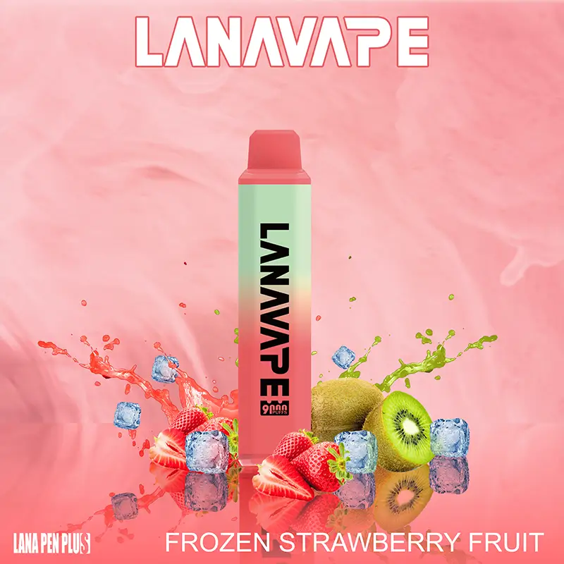 LANA PEN PLUS FROZEN STRAWBERRY FRUIT disposable vape 9000 puffs device
