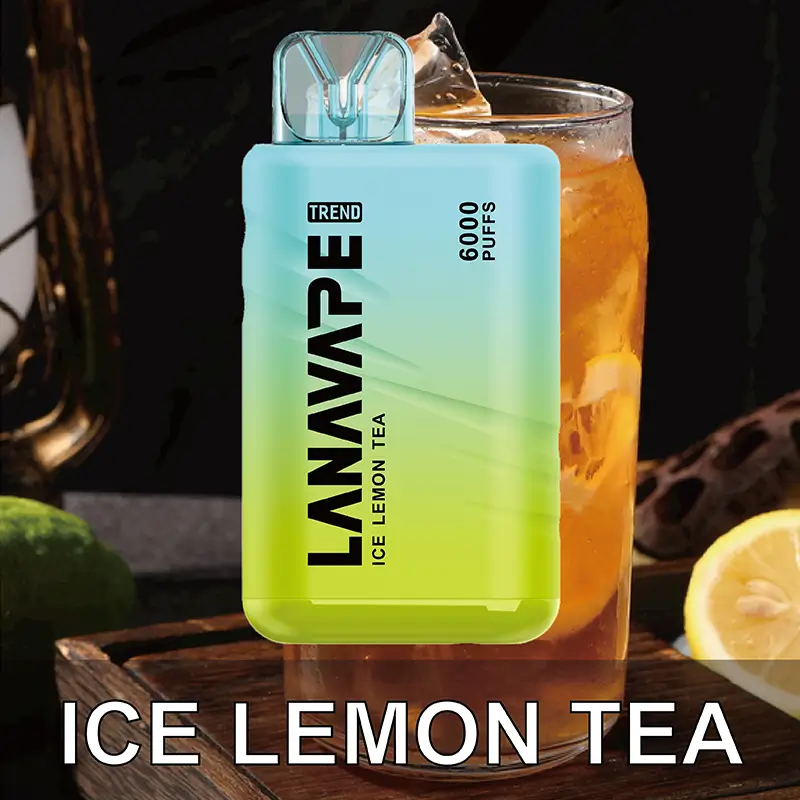 LANA TREND ICE LEMON TEA disposable vape 6000 puffs device
