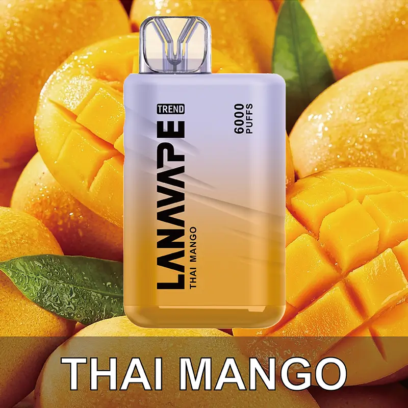 LANA TREND THAI MANGO disposable vape 6000 puffs device