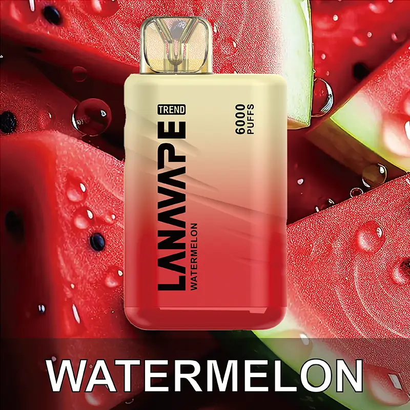 LANA TREND WATERMELON disposable vape 6000 puffs device