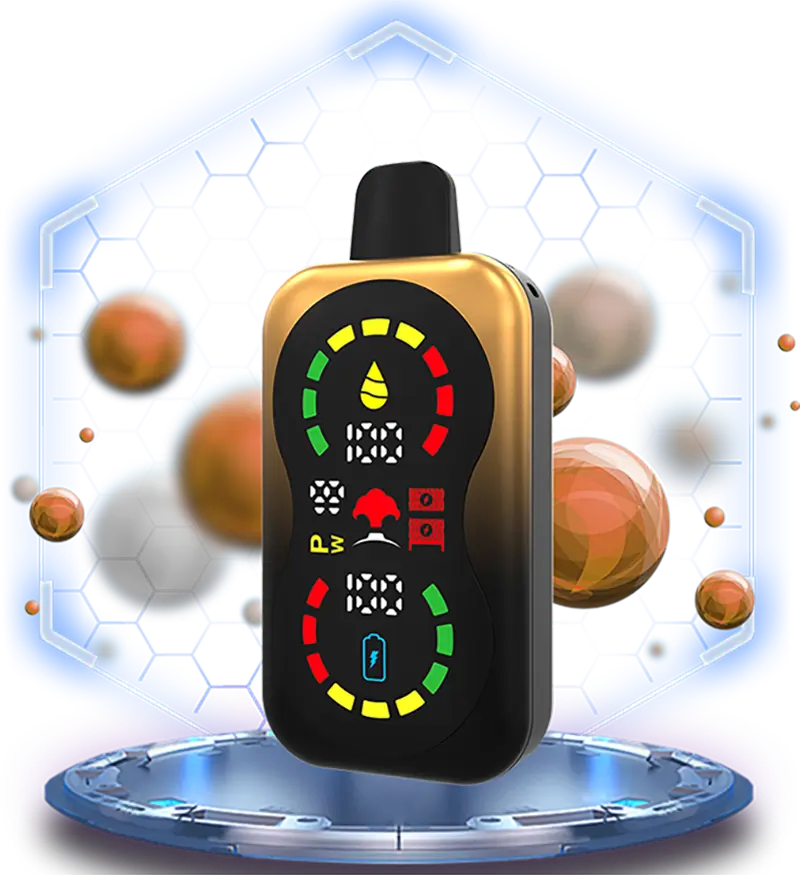 LANA TURBO COCONUT disposable vape 22000 puffs device with screen