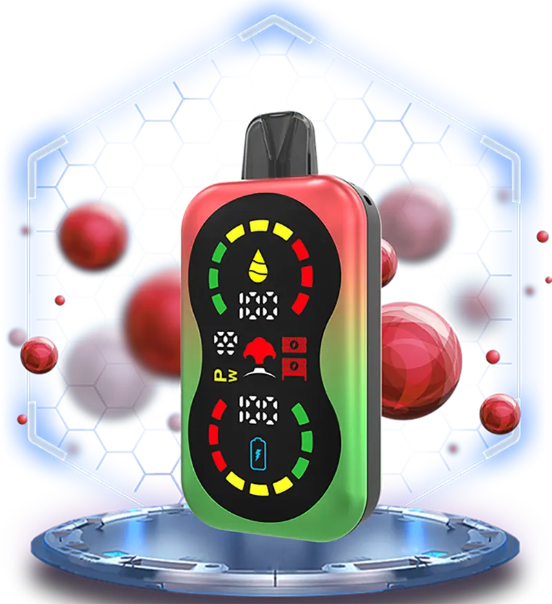 LANA TURBO WATERMELON disposable vape 22000 puffs device with screen