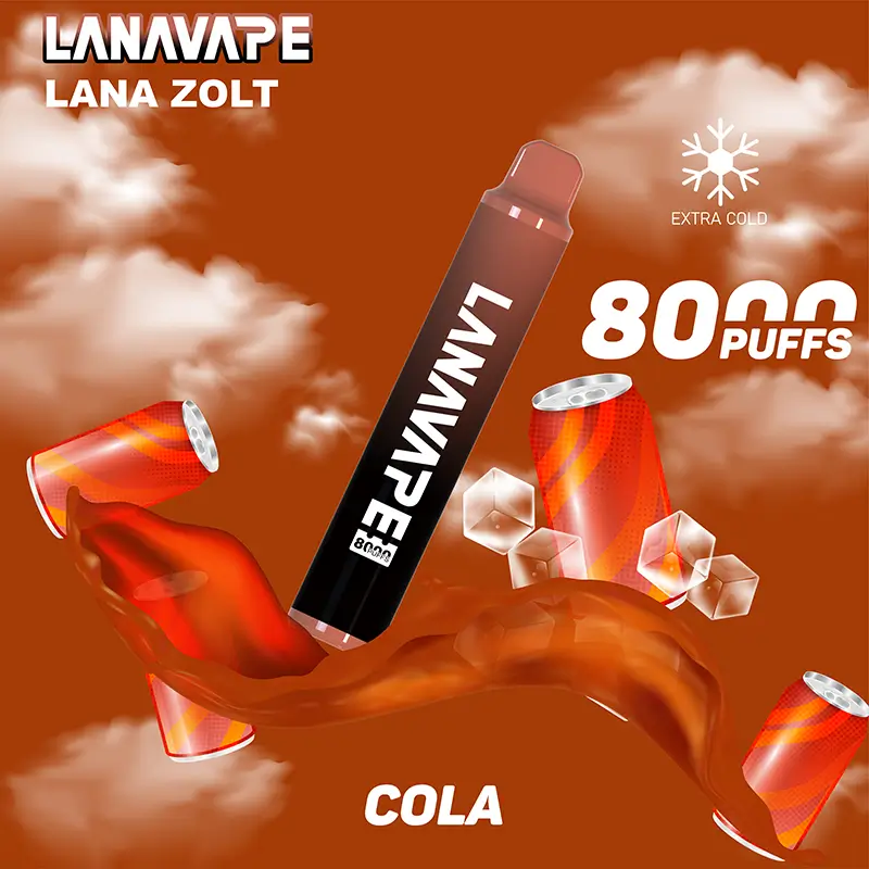 LANA ZOLT COLA disposable vape 8000 puffs device