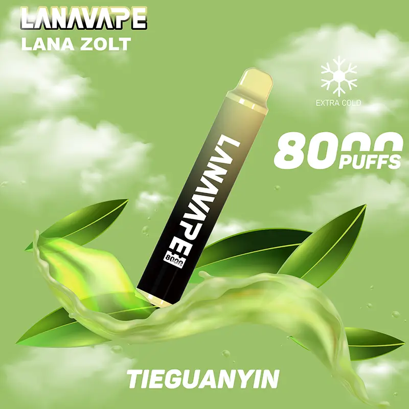LANA ZOLT TIEGUANYIN disposable vape 8000 puffs device