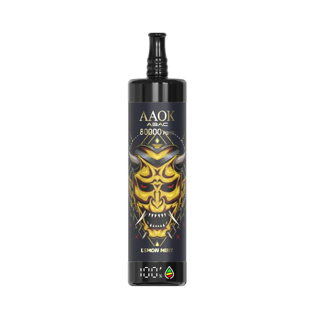 AAOKVAPE Y133 80000 Puffs Lemon Mint Disposable Vape | WillVape