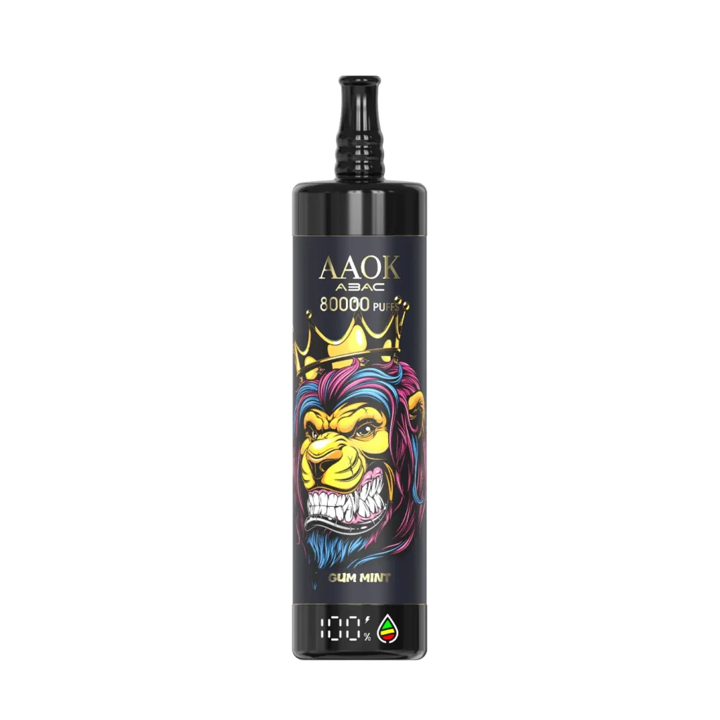 AAOKVAPE Y133 80000 Puffs Mint Bubble Gum Disposable Vape | WillVape