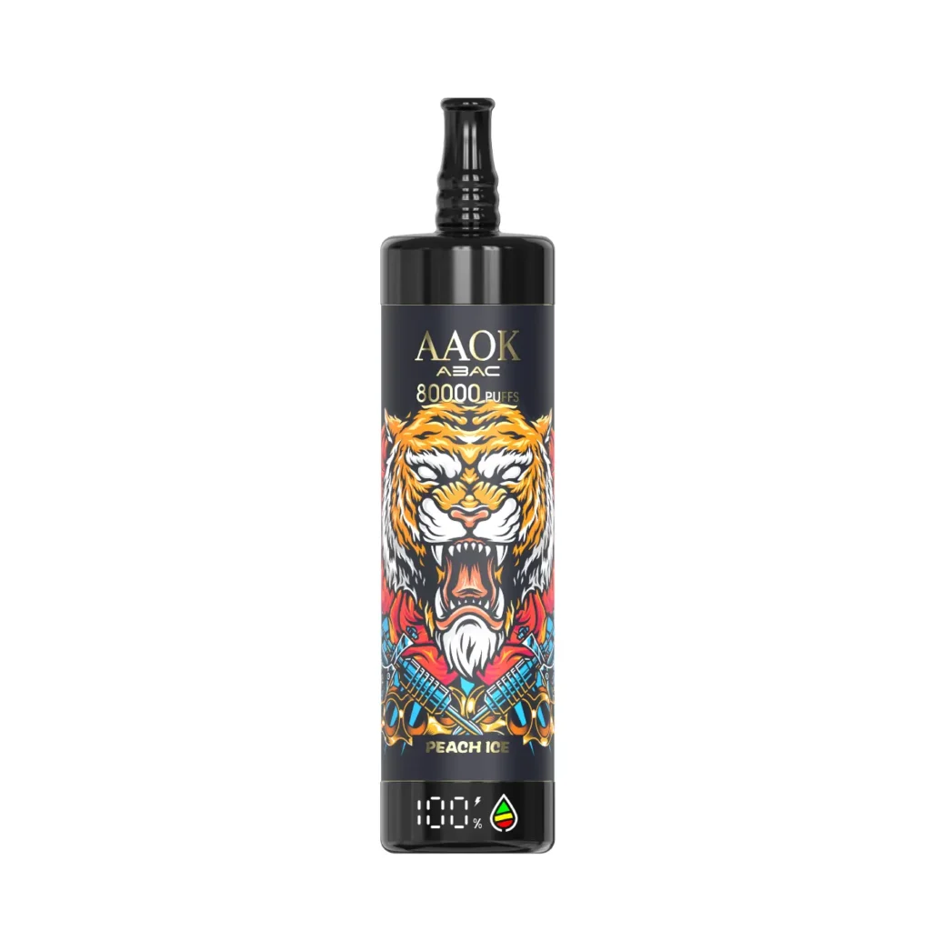 AAOKVAPE Y133 80000 Puffs Peach Ice Disposable Vape | WillVape