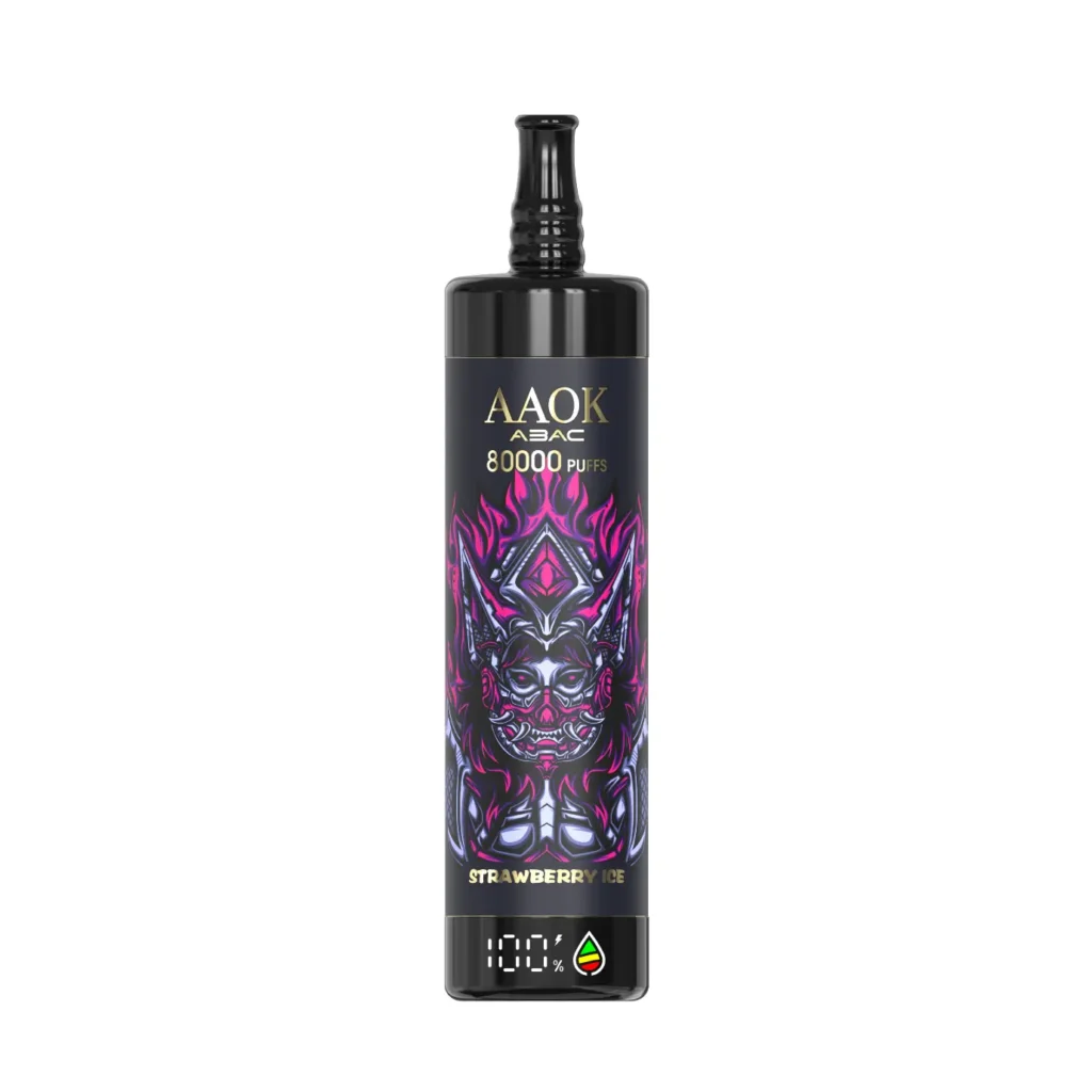 Strawberry Ice AAOKVAPE Y133 80000 Puffs Disposable Vape, free shipping across Canada.