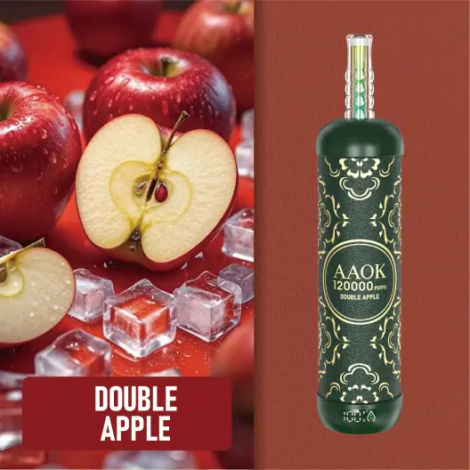 AAOKVAPE Y163 120000 Puffs Double Apple Disposable Vape | WillVape