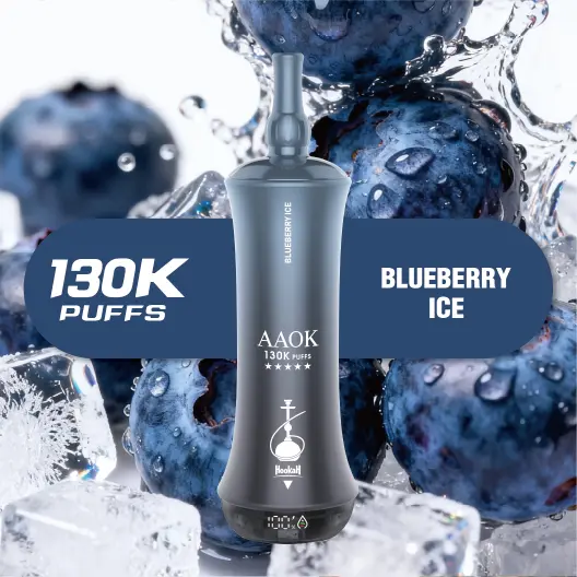 AAOKVAPE Y166 130000 Puffs Blueberry Ice Disposable Vape | WillVape