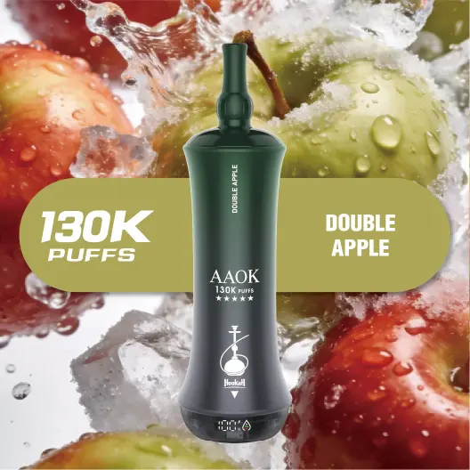 AAOKVAPE Y166 130000 Puffs Double Apple Disposable Vape | WillVape