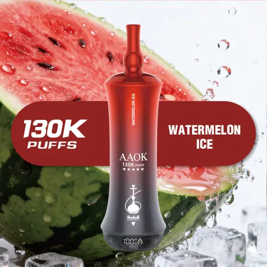 AAOKVAPE Y166 130000 Puffs Watermelon Ice Disposable Vape | WillVape