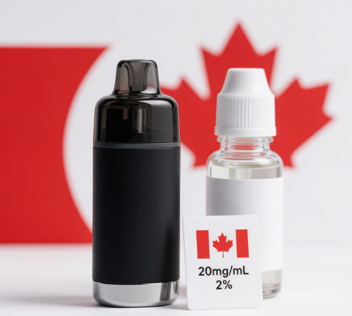 The Canadian Nicotine Cap: 20 mg/mL